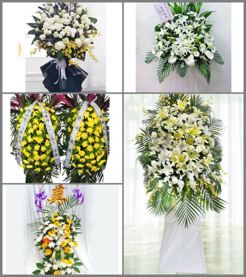 福建龙岩上杭县下都乡象栏村白事花篮预定